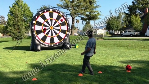 Inflatable foot darts game rental Phoenix Arizona